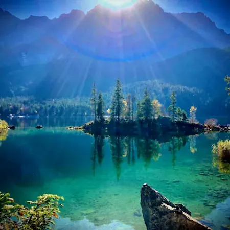 Panoramahaus Hopfner Naehe Zugspitze Und Eibsee 公寓