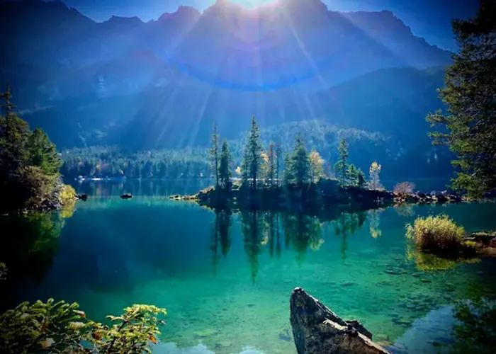 Panoramahaus Hopfner Naehe Zugspitze Und Eibsee דירה